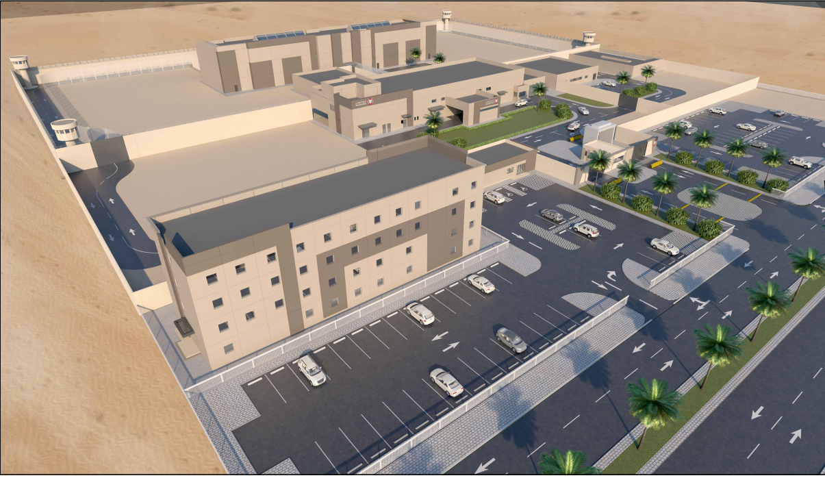 Development of the Detainees Building (500 detainees)